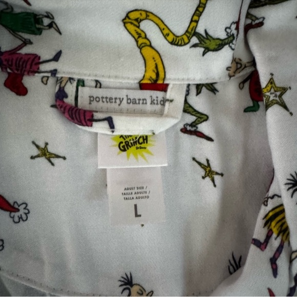 Pottery Barn Kids Grinch Pajama set - Picture 4 of 4